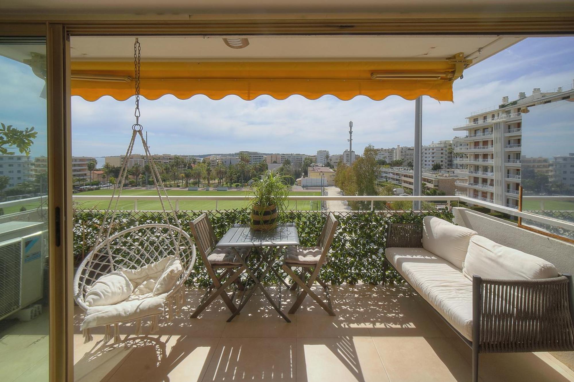 Frgk "Etoile Du Sud Terrasse Vue Mer Palm Beach" Cannes Luaran gambar