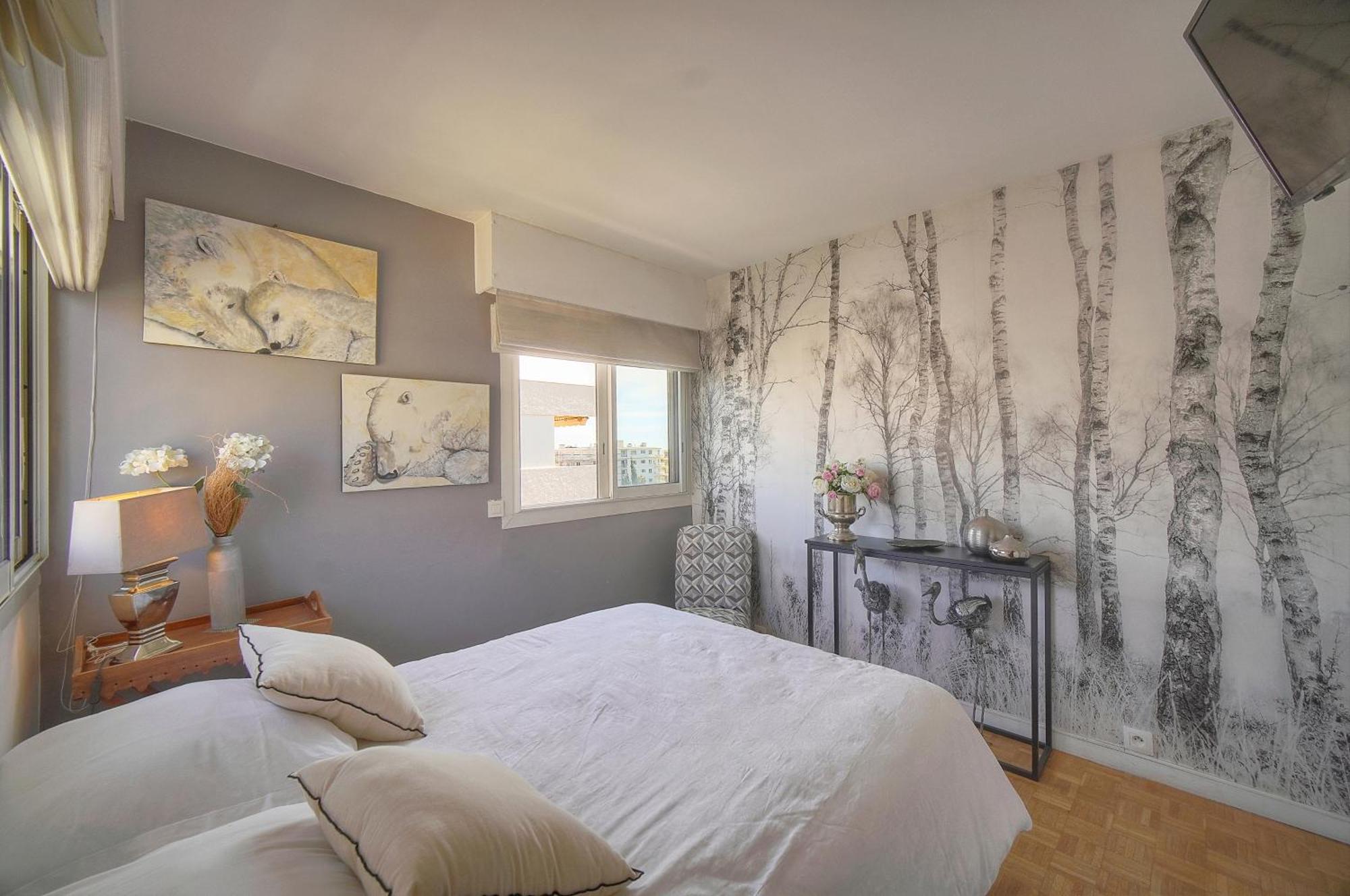 Frgk "Etoile Du Sud Terrasse Vue Mer Palm Beach" Cannes Luaran gambar