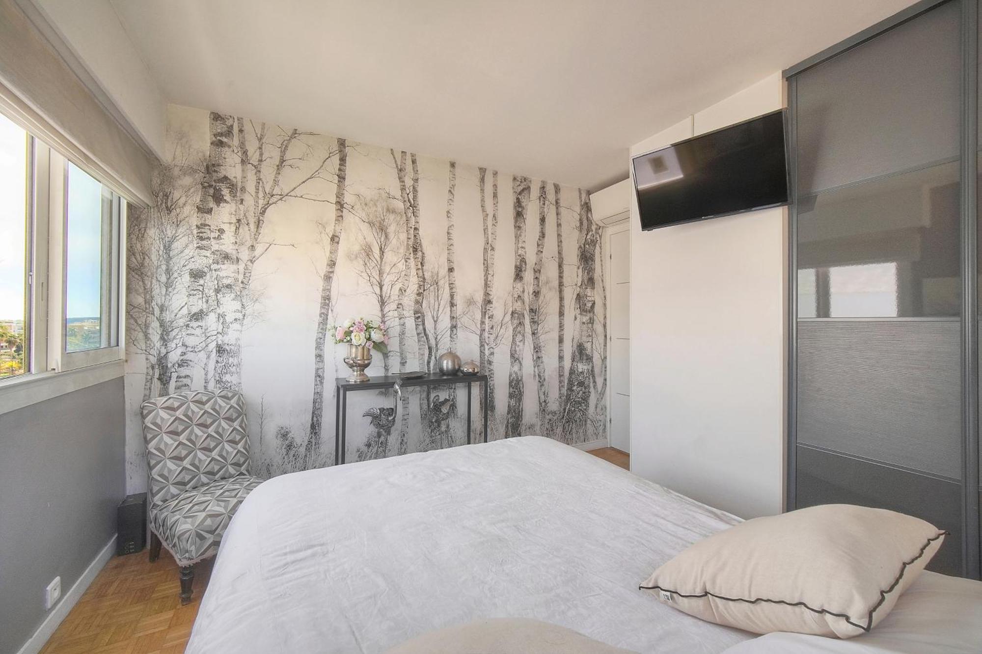 Frgk "Etoile Du Sud Terrasse Vue Mer Palm Beach" Cannes Luaran gambar